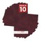 Dark Red Suede 10x24 Uncut Mat Board - Blank Sheets, No Opening